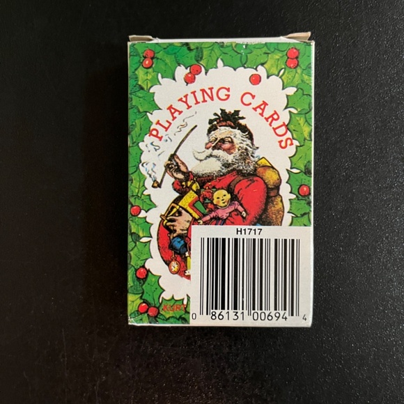 Santa’s World Playing Cards in Original Box Complete Vintage Christmas - Picture 5 of 5